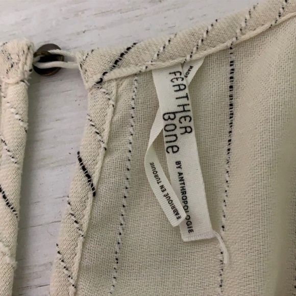 Anthropologie Feather Bone Jumpsuit – XS Cream - Picture 7 of 7